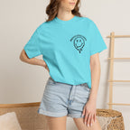 Funny Graphic T-Shirt — "Bills Are Due It's Hot I Don’t Get Food Stamps Y’all Are Ugly" Retro Drippy Smile Design