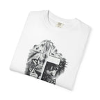 Christian Lion Cross T-Shirt — Spiritual Faith Graphic Tee for Men & Women