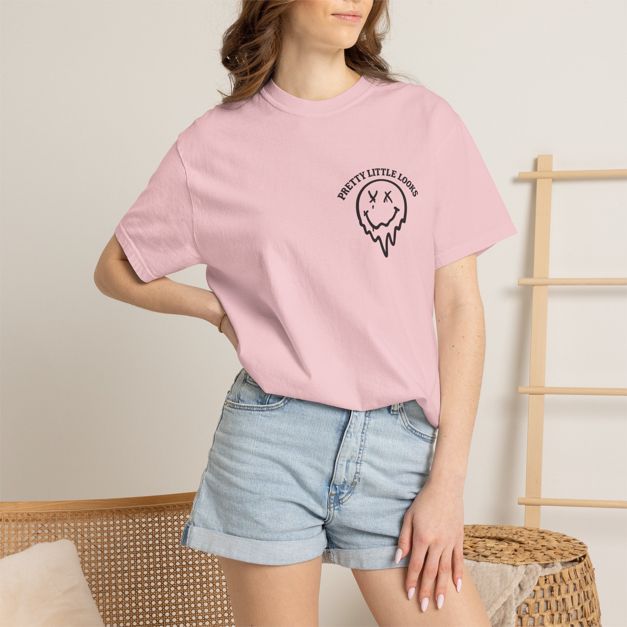 Funny Graphic T-Shirt — "Bills Are Due It's Hot I Don’t Get Food Stamps Y’all Are Ugly" Retro Drippy Smile Design