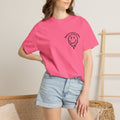 Funny Graphic T-Shirt — "Bills Are Due It's Hot I Don’t Get Food Stamps Y’all Are Ugly" Retro Drippy Smile Design