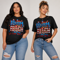 T-Shirt — "Boom Bitch Get Out The Way" Patriotic Fireworks Graphic