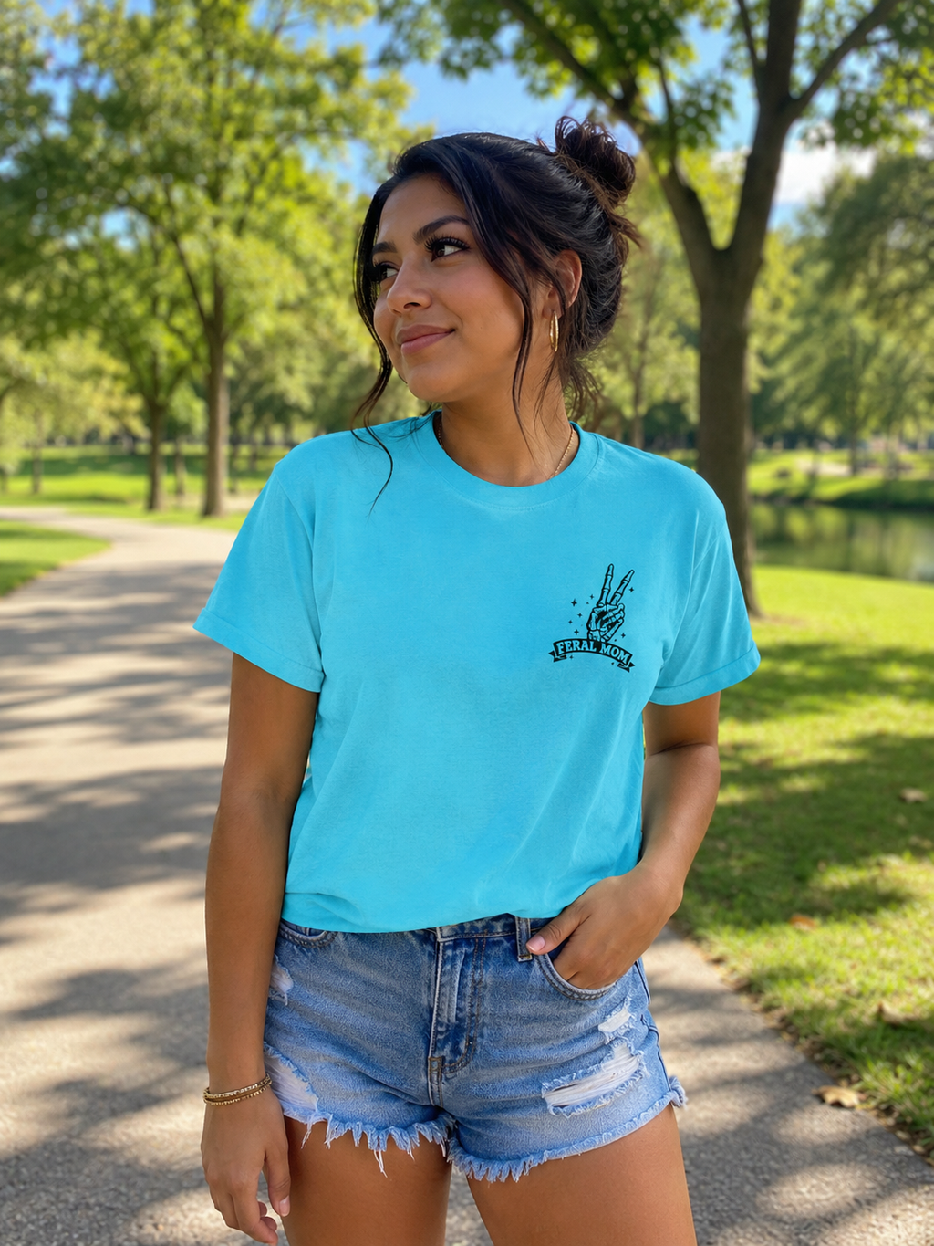Graphic T-Shirt — "What's the Return Policy on a Baby Daddy?" Retro Typography Tee