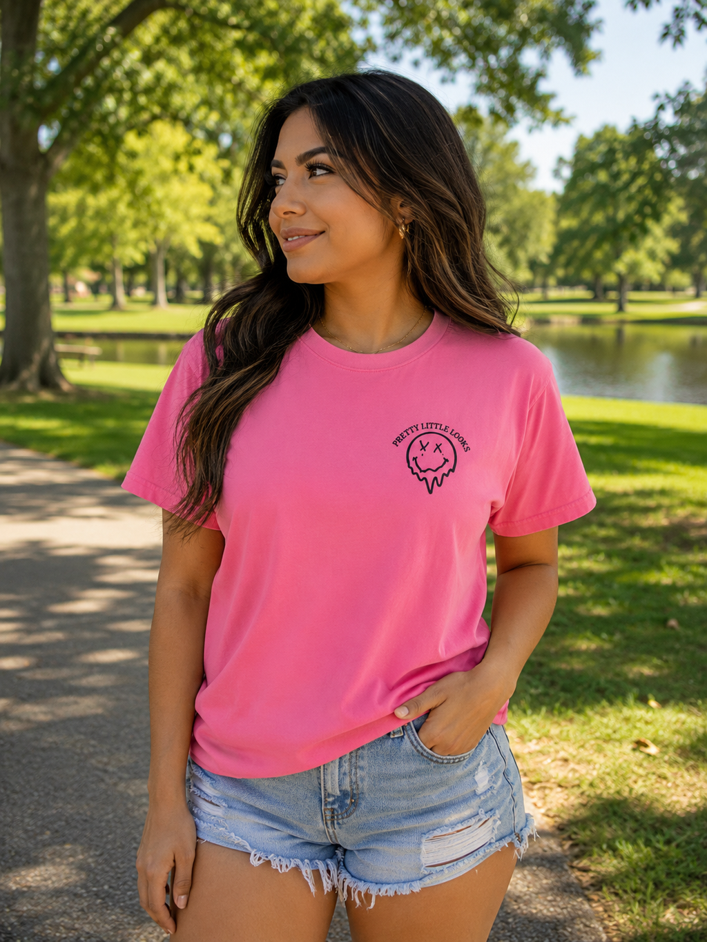 Choke Me Like Bundy Graphic Tee — Retro Groovy True Crime Statement Shirt
