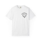 Funny Graphic T-Shirt — "Bills Are Due It's Hot I Don’t Get Food Stamps Y’all Are Ugly" Retro Drippy Smile Design