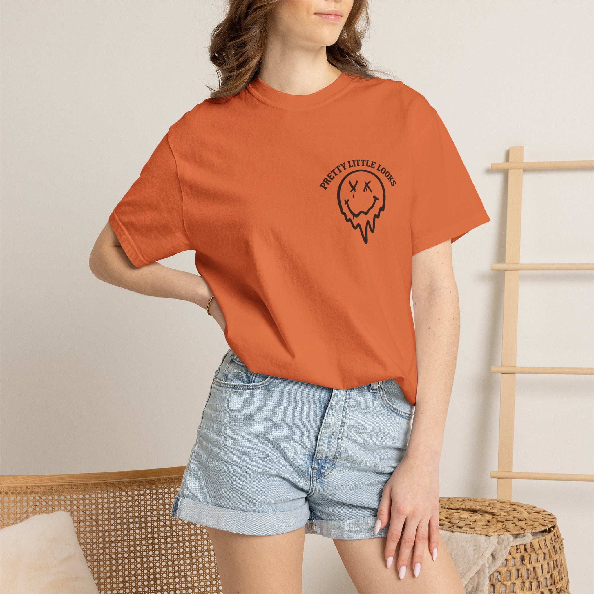 Funny Graphic T-Shirt — "Bills Are Due It's Hot I Don’t Get Food Stamps Y’all Are Ugly" Retro Drippy Smile Design