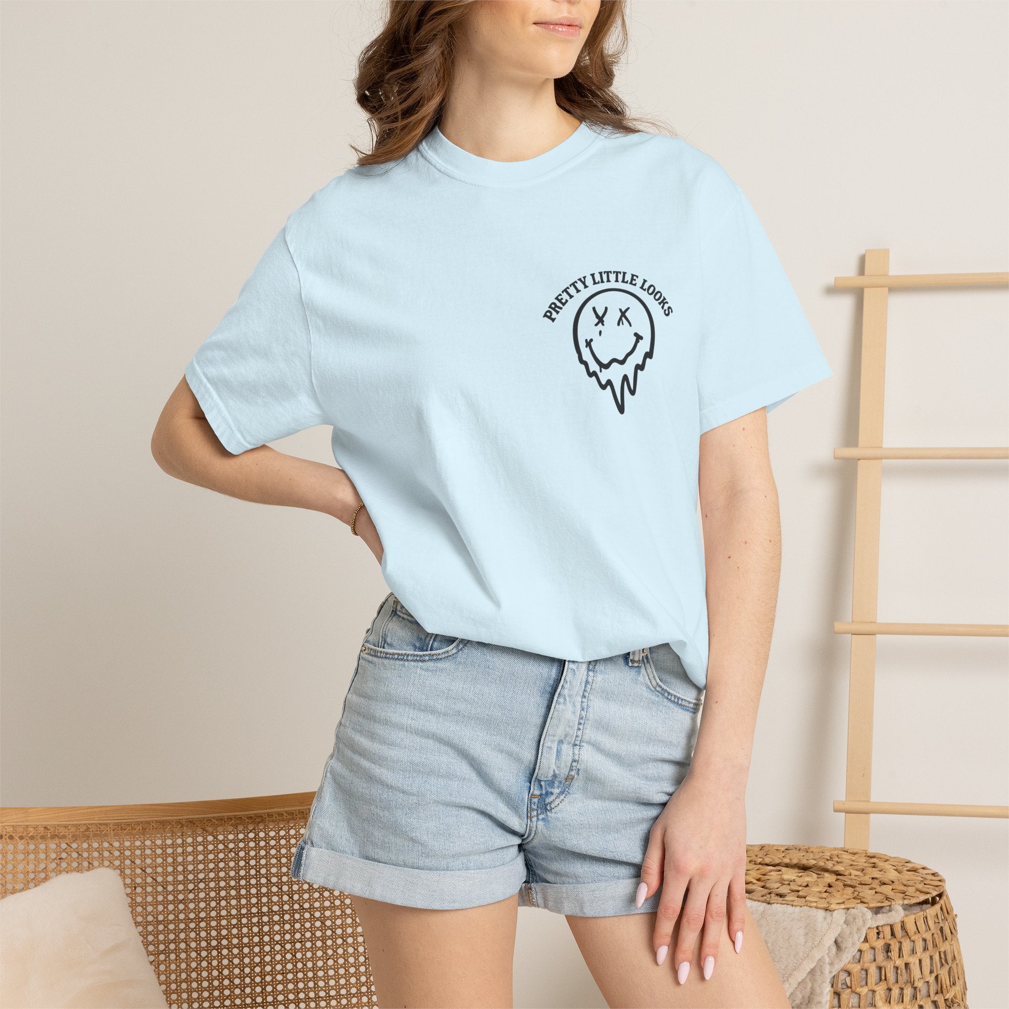 Funny Graphic T-Shirt — "Bills Are Due It's Hot I Don’t Get Food Stamps Y’all Are Ugly" Retro Drippy Smile Design