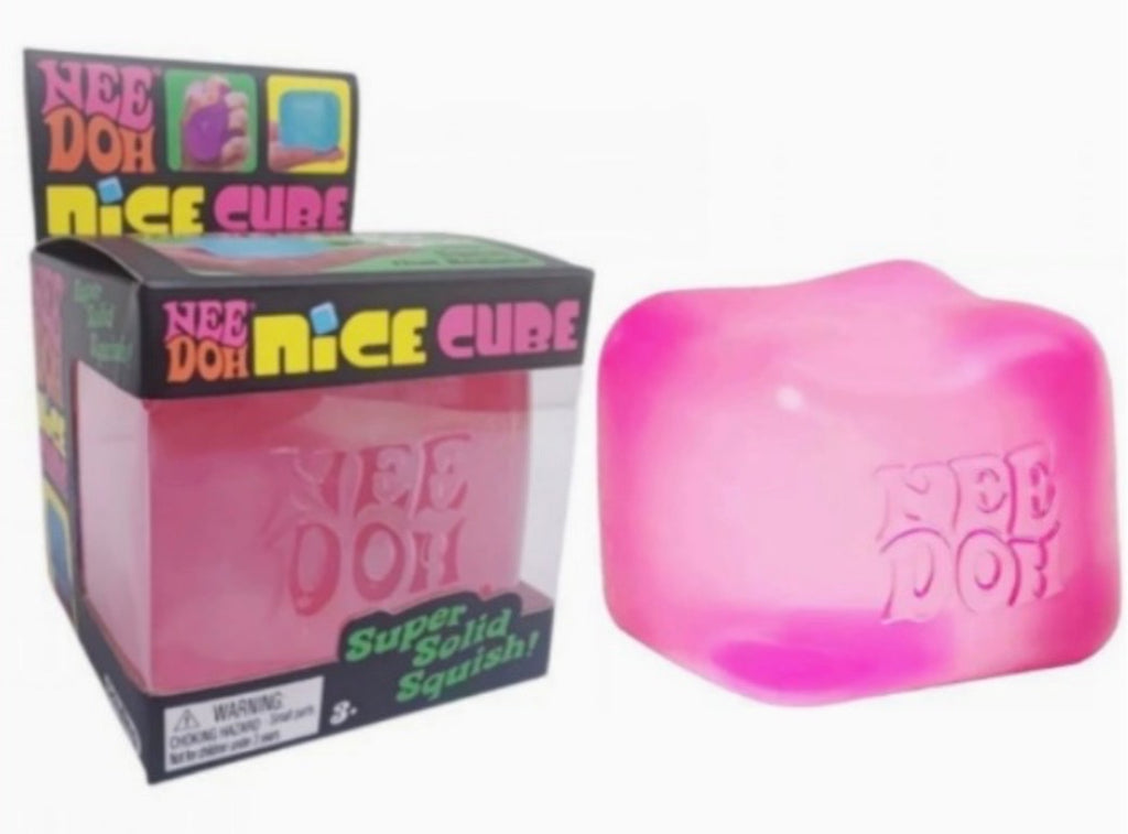 Squishy Cube-Pink ,blue and purple